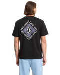 The Volcom Mens Obtical T-Shirt in Black