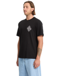 The Volcom Mens Obtical T-Shirt in Black