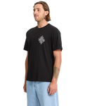 The Volcom Mens Obtical T-Shirt in Black