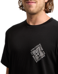 The Volcom Mens Obtical T-Shirt in Black