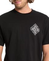 The Volcom Mens Obtical T-Shirt in Black