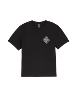 The Volcom Mens Obtical T-Shirt in Black