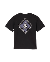 The Volcom Mens Obtical T-Shirt in Black