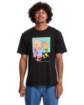 The Volcom Mens Longo Cats T-Shirt in Black