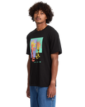 The Volcom Mens Longo Cats T-Shirt in Black