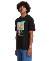 The Volcom Mens Longo Cats T-Shirt in Black
