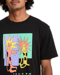 The Volcom Mens Longo Cats T-Shirt in Black