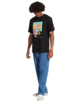 The Volcom Mens Longo Cats T-Shirt in Black