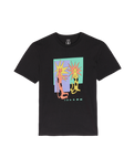 The Volcom Mens Longo Cats T-Shirt in Black