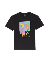 The Volcom Mens Longo Cats T-Shirt in Black