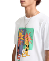 Longo Cats T-Shirt in White