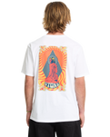The Volcom Mens Psychback T-Shirt in White