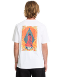 The Volcom Mens Psychback T-Shirt in White