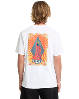 The Volcom Mens Psychback T-Shirt in White