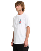 The Volcom Mens Psychback T-Shirt in White