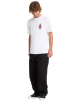 The Volcom Mens Psychback T-Shirt in White