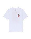 The Volcom Mens Psychback T-Shirt in White
