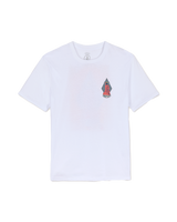 The Volcom Mens Psychback T-Shirt in White