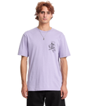 The Volcom Mens Harry T-Shirt in Purple Ash