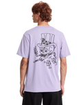 The Volcom Mens Harry T-Shirt in Purple Ash