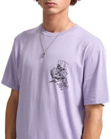 The Volcom Mens Harry T-Shirt in Purple Ash