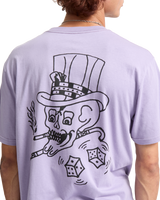 The Volcom Mens Harry T-Shirt in Purple Ash