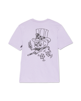 The Volcom Mens Harry T-Shirt in Purple Ash