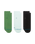 Icon Quarter Socks (3 Pack) in Green