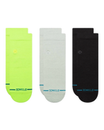 Icon Quarter Socks (3 Pack) in Multi