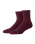 Womens Icon Quarter Socks in Wine