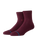 Womens Icon Quarter Socks in Wine