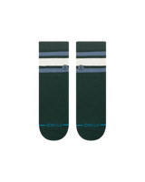 The Stance Mens Boyd Quarter Socks in Pine