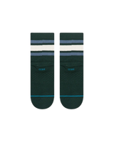 The Stance Mens Boyd Quarter Socks in Pine
