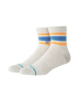 The Stance Mens Slub Boyd Quarter Socks in Heathergrey