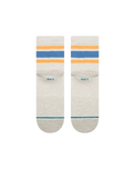 The Stance Mens Slub Boyd Quarter Socks in Heathergrey