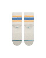 The Stance Mens Slub Boyd Quarter Socks in Heathergrey