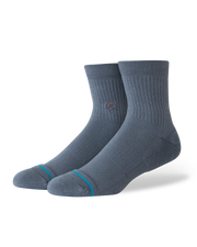 The Stance Mens Signature Quarter Socks in Turbulence