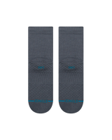 The Stance Mens Signature Quarter Socks in Turbulence