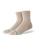 The Stance Mens Signature Wash Quarter Socks in String Grey