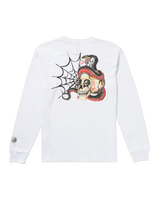 The Volcom Mens Seth Conboy Long Sleeve T-Shirt in White