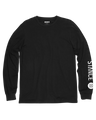 The Stance Mens Icon Long Sleeve T-Shirt in Black