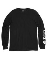 The Stance Mens Icon Long Sleeve T-Shirt in Black