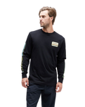 The Stance Mens Camino Long Sleeve T-Shirt in Black