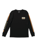 The Stance Mens Camino Long Sleeve T-Shirt in Black