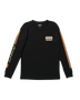 The Stance Mens Camino Long Sleeve T-Shirt in Black