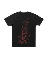 The Stance Mens Burn For You T-Shirt in Black