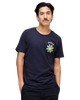 Floral Punch T-Shirt in Navy