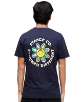 Floral Punch T-Shirt in Navy