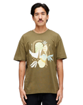 The Stance Mens Oasis T-Shirt in Military Green