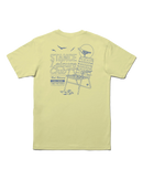 The Stance Mens Foldable Leisure T-Shirt in Butter